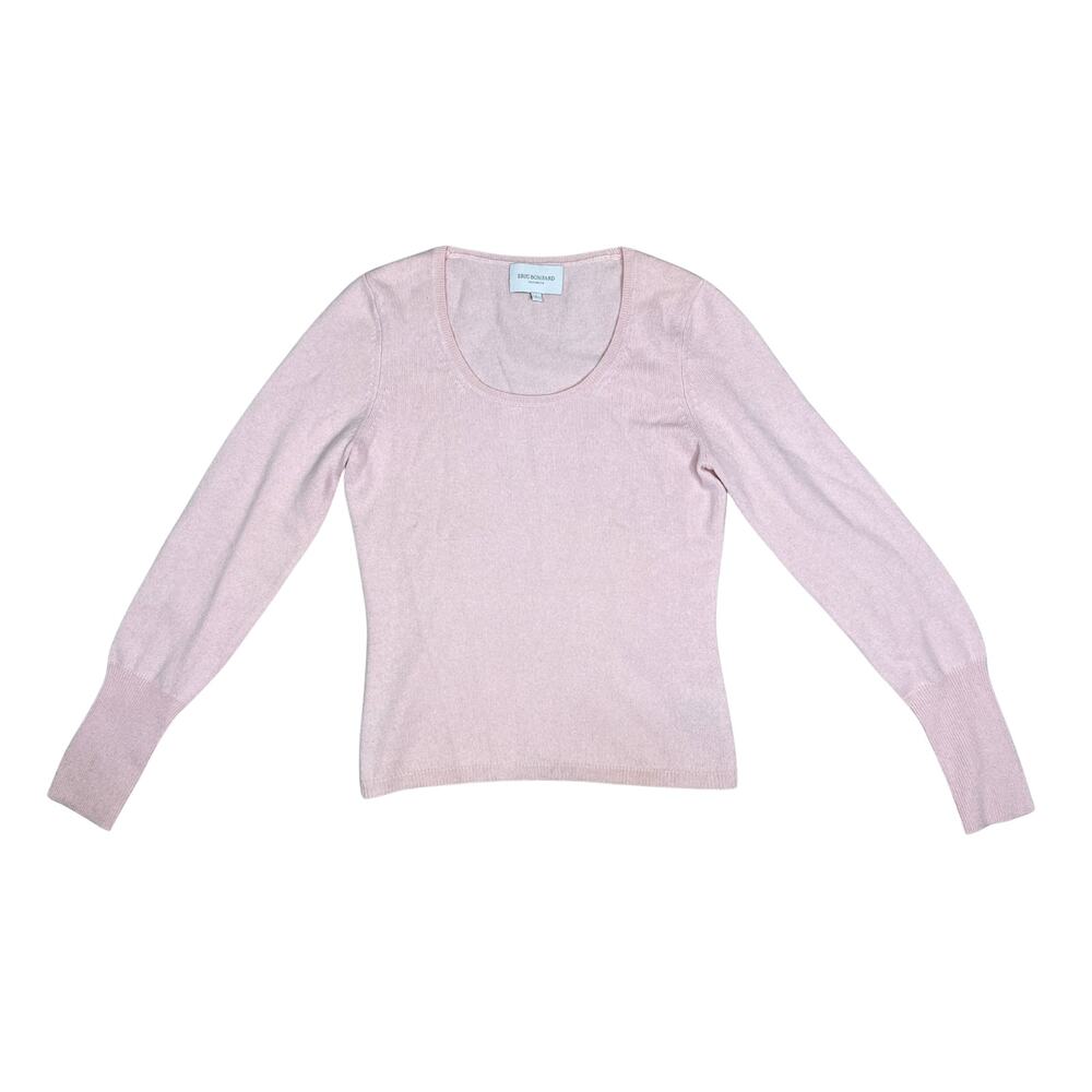 Eric Bompard Pale Pink Cashmere Sweater